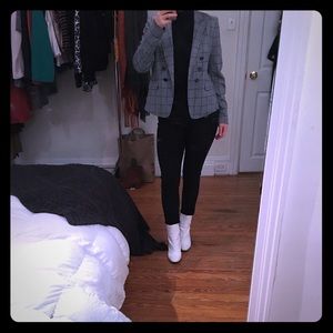 Never been worn plaid blazer